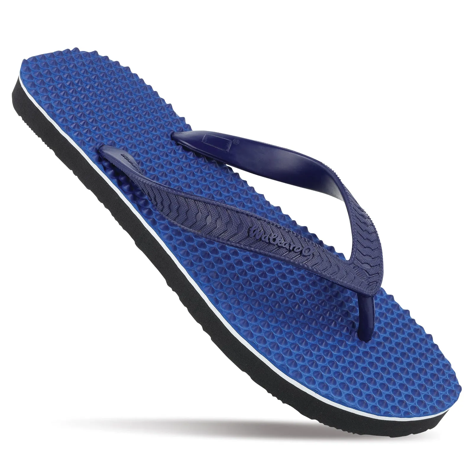 Walkaroo Gents Flip Flop Thong  - HG165 Blue Black