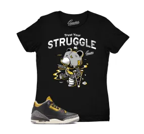 Womens - Cement Gold 3 Trust Struggle Shirt