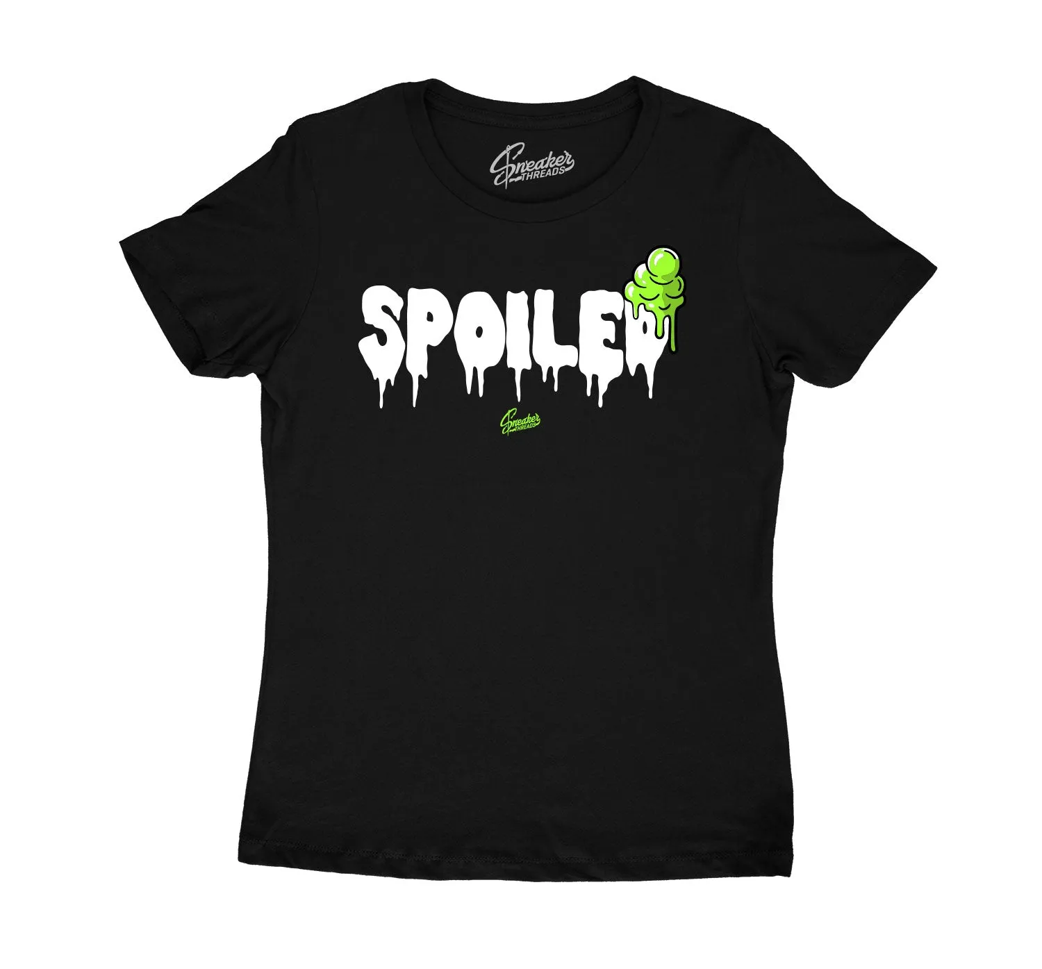 Womens - Electric Green 6 Spoiled Shirt