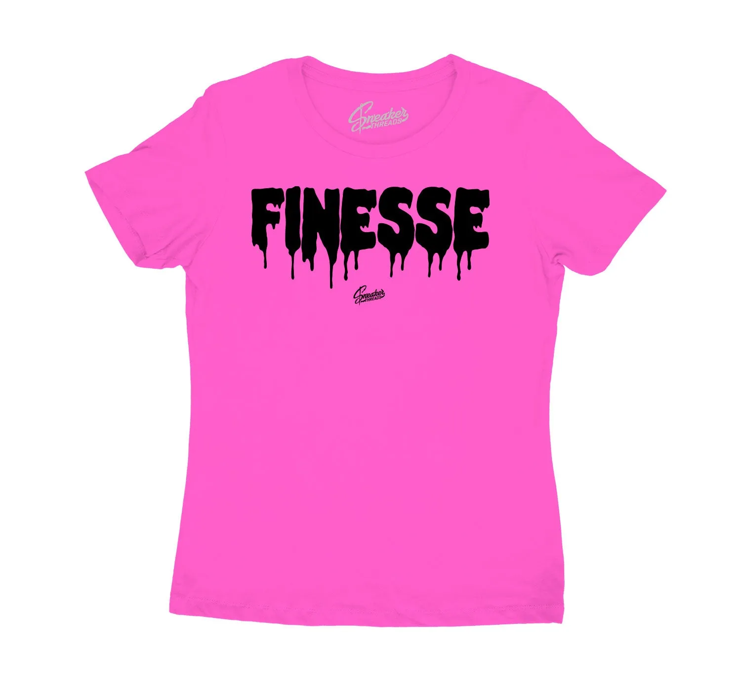 Womens Pinksicle 8 Shirt - Finesse - Neon Pink