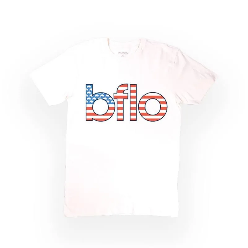 Youth BFLO With Flag UV Color Changing Short Sleeve Shirt